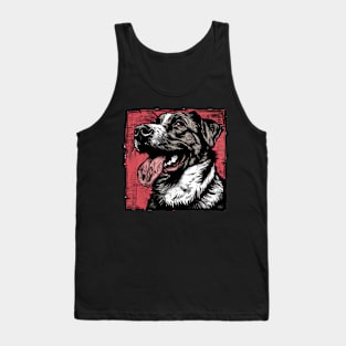 Retro Art Anatolian Shepherd Dog Lover Tank Top